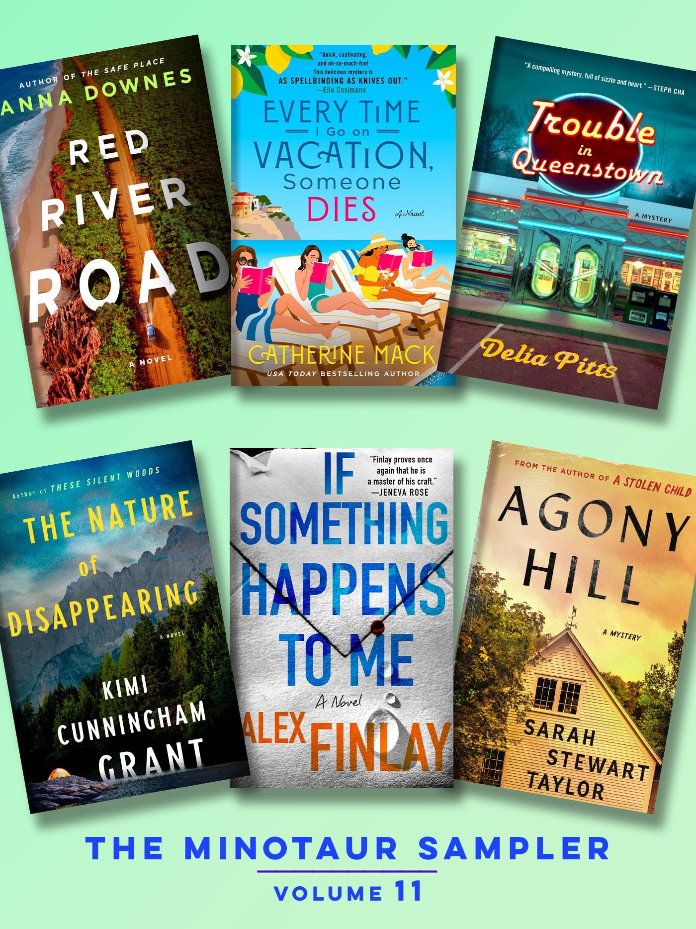 The Minotaur Sampler, Volume 11 New Books to Make Your Heart Race by