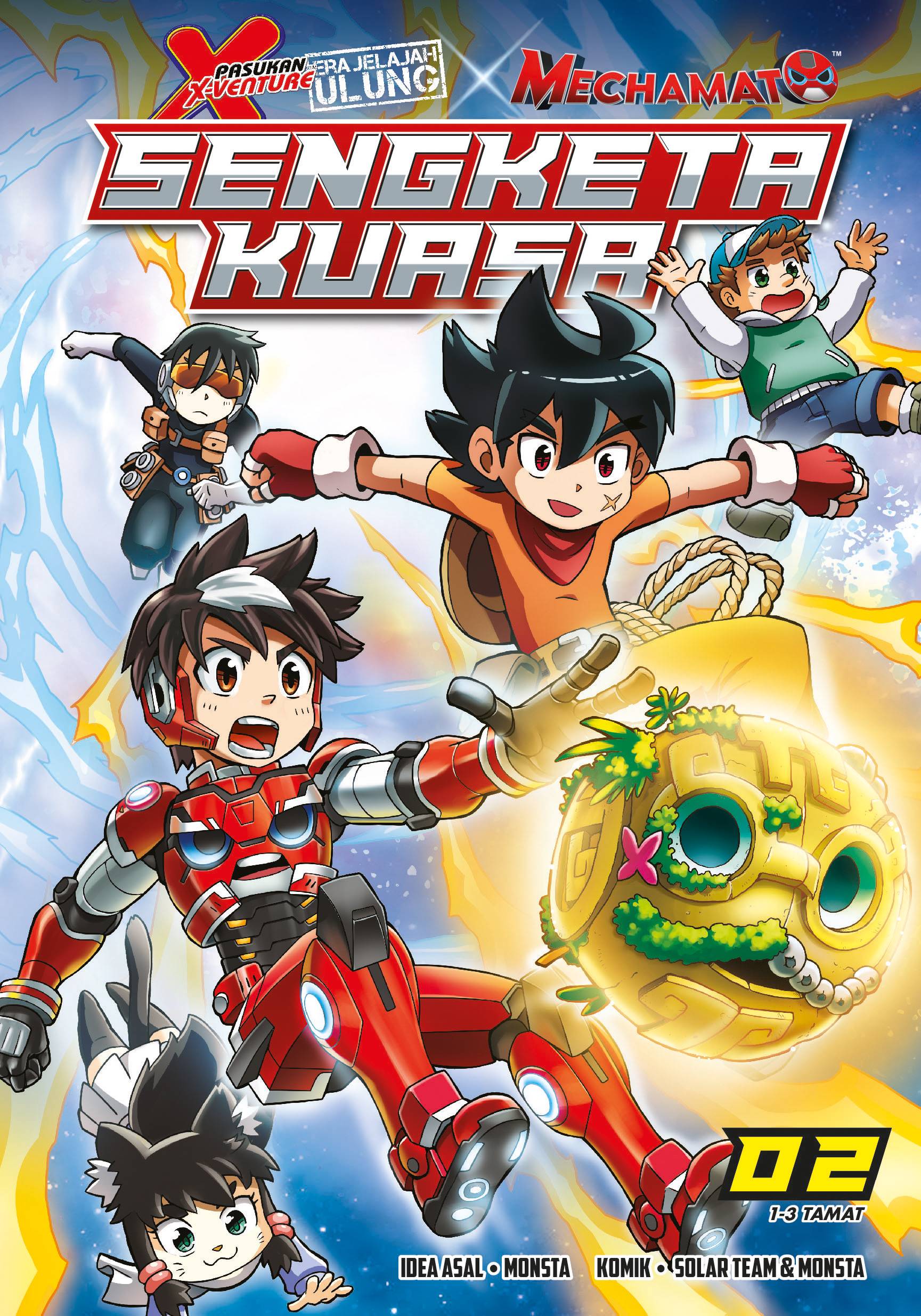Pasukan X-VENTURE Era Jelajah Ulung X Mechamato 02: Sengketa Kuasa