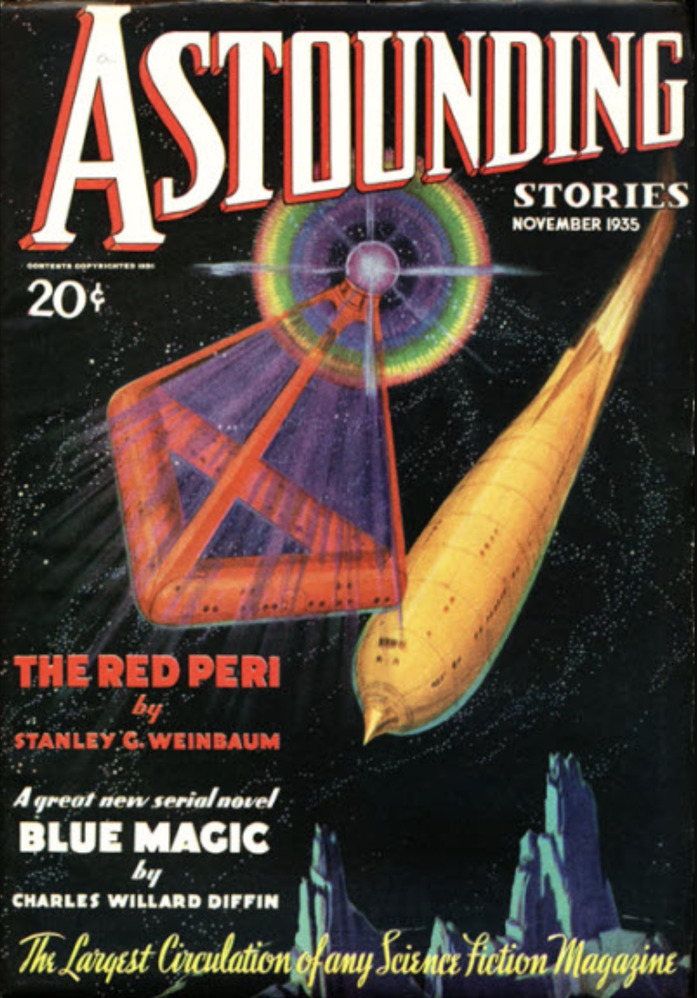 Astounding Stories, November 1935 book cover