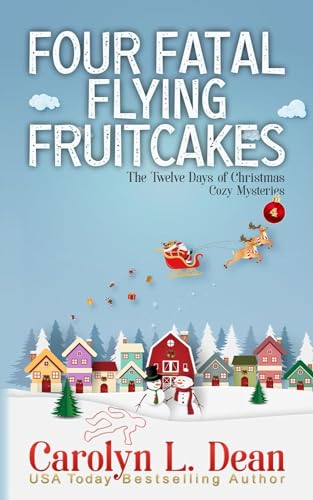 FOUR FATAL FLYING FRUITCAKES book cover