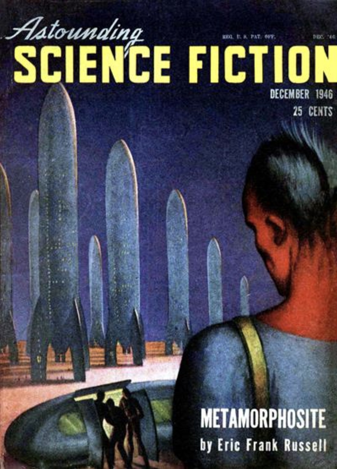 Astounding Science Fiction, December 1946 book cover