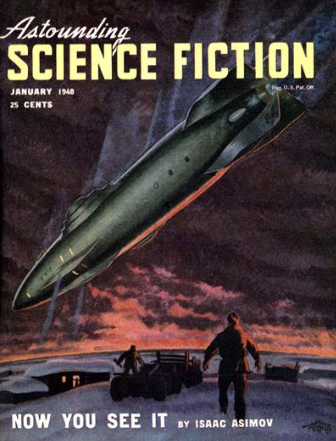 Astounding Science Fiction, January 1948 book cover