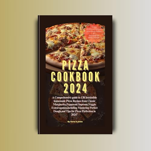 Pizza cookbook 2024:: A Comprehensive guide to 138 Irresistible homemade Pizza Recipes from Classic Margherita,Pepperoni Supreme,Veggie Extravaganza,Mastering ... Dough,and Tips for Piz