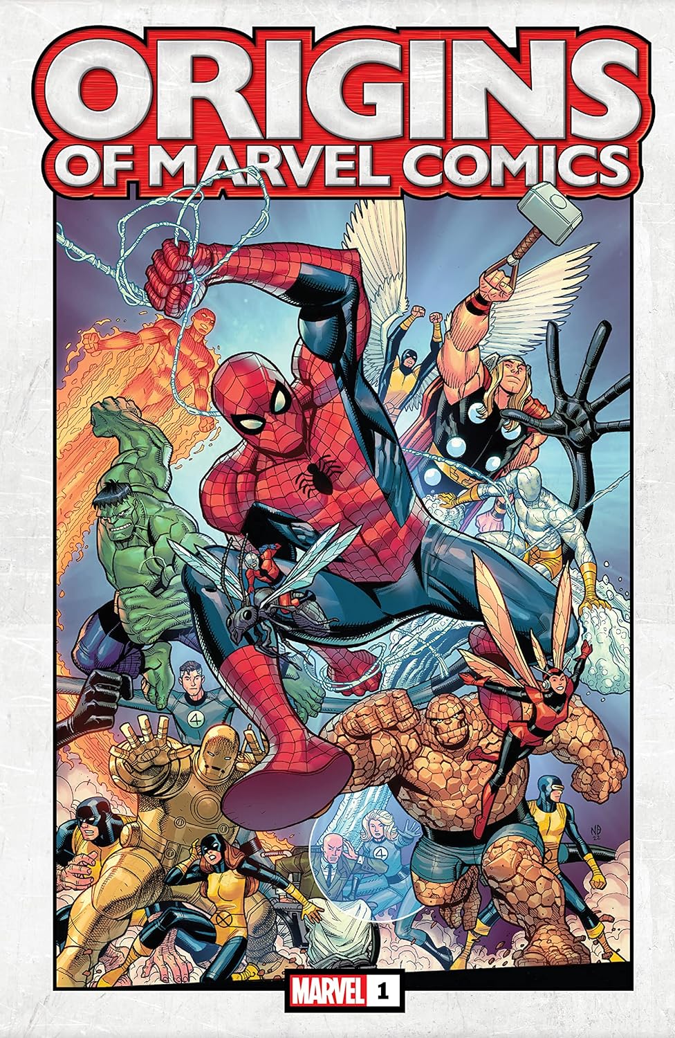 Marvel Tales book cover