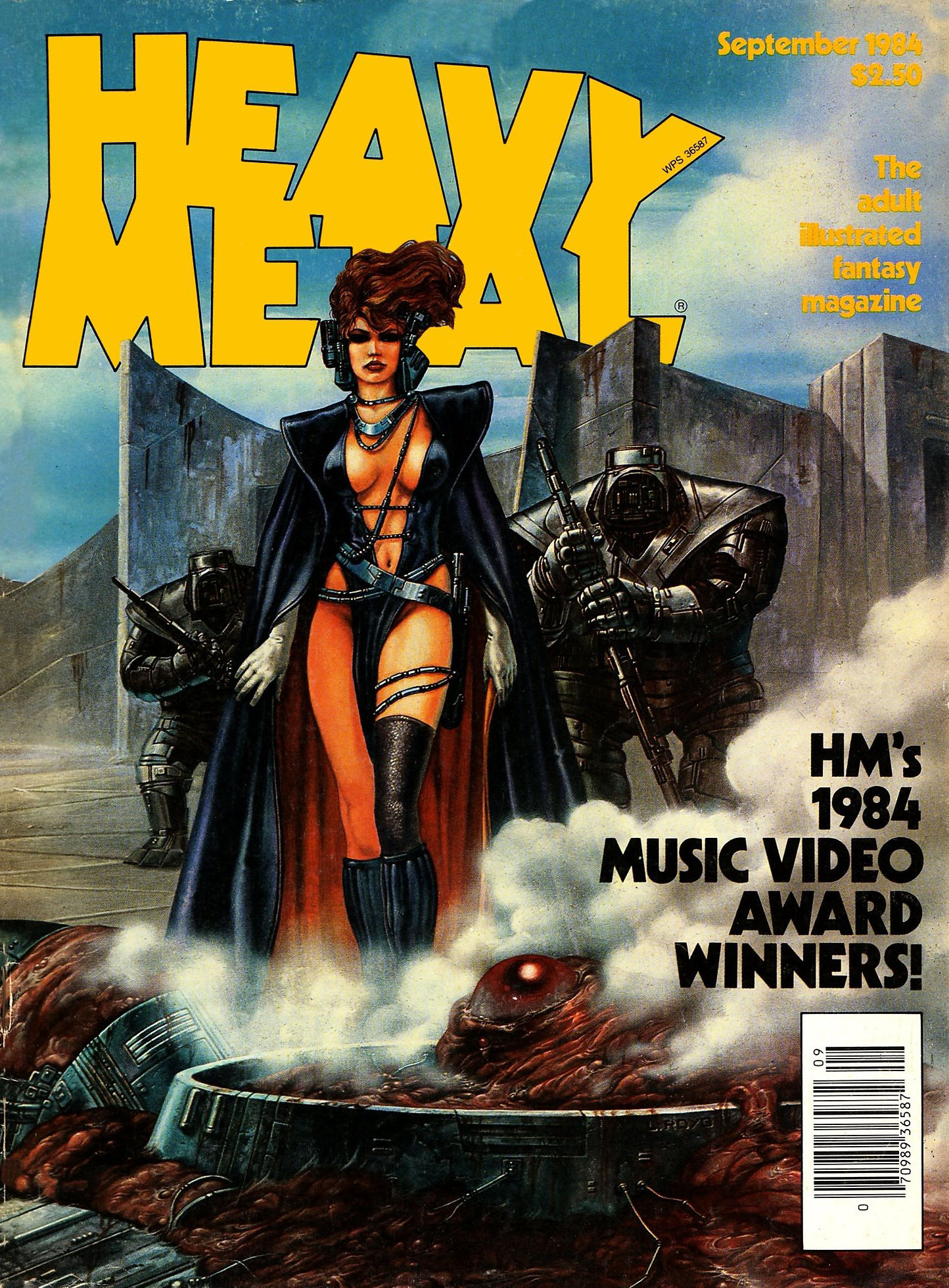 Heavy Metal, September 1984 book cover