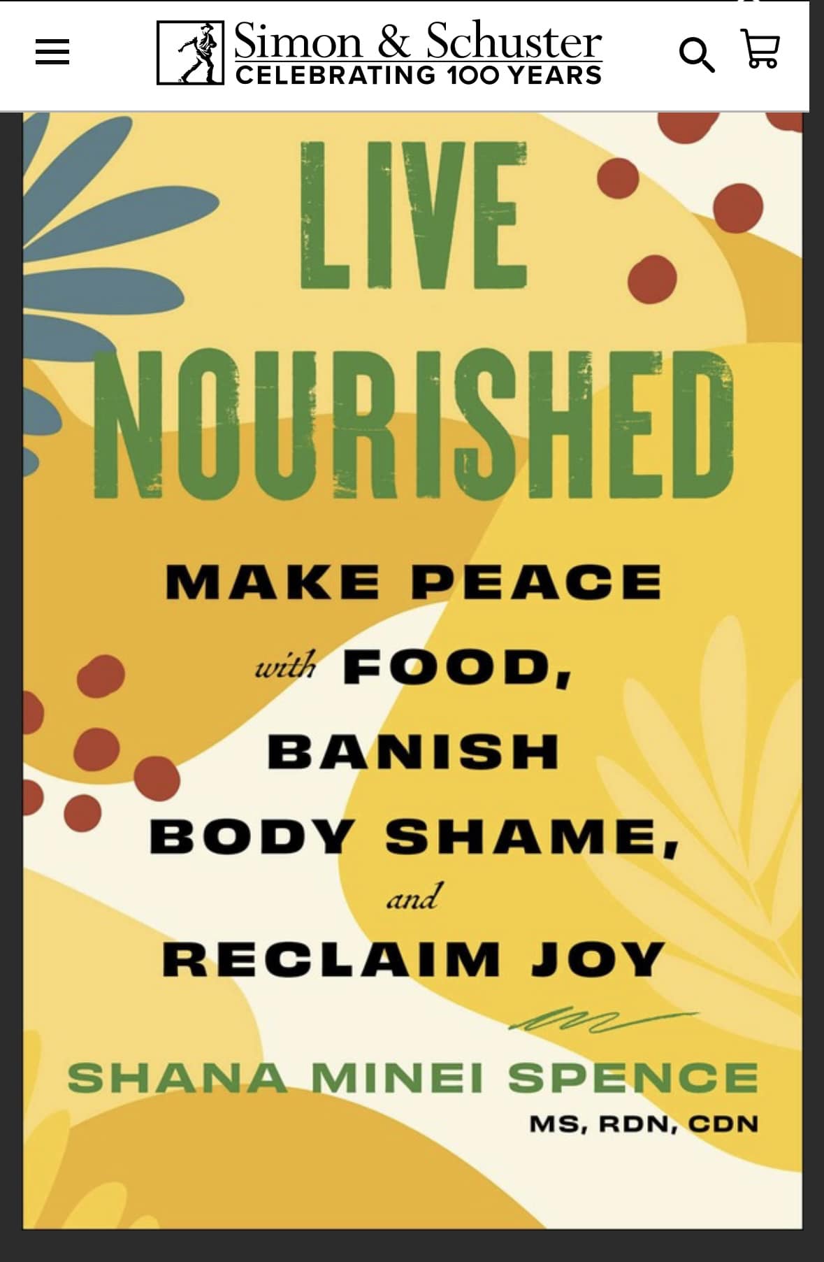 Live Nourished: Make Peace with Food, Banish Body Shame, and Reclaim Joy