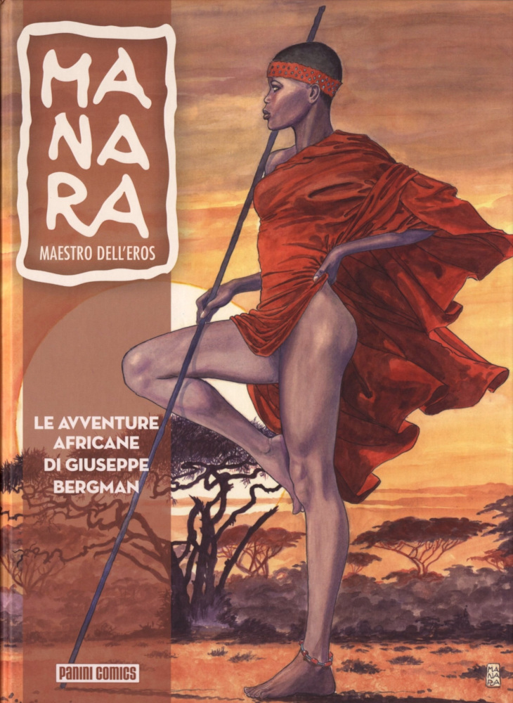 Le avventure africane di Giuseppe Bergman - Manara maestro dell'eros, 11 book cover