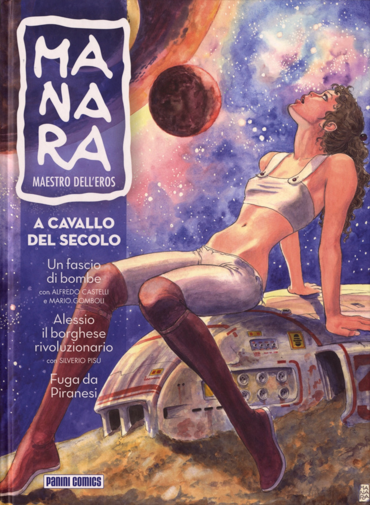 A cavallo del secolo - Manara maestro dell'eros, 18 book cover