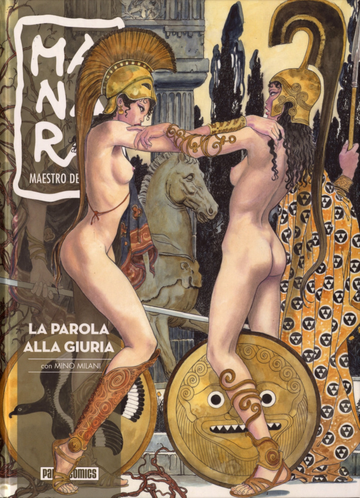 La parola alla giuria - Manara maestro dell'eros, 19 book cover