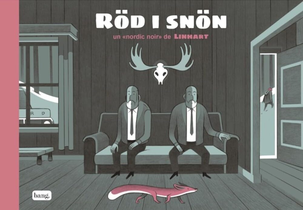 Röd i Snön