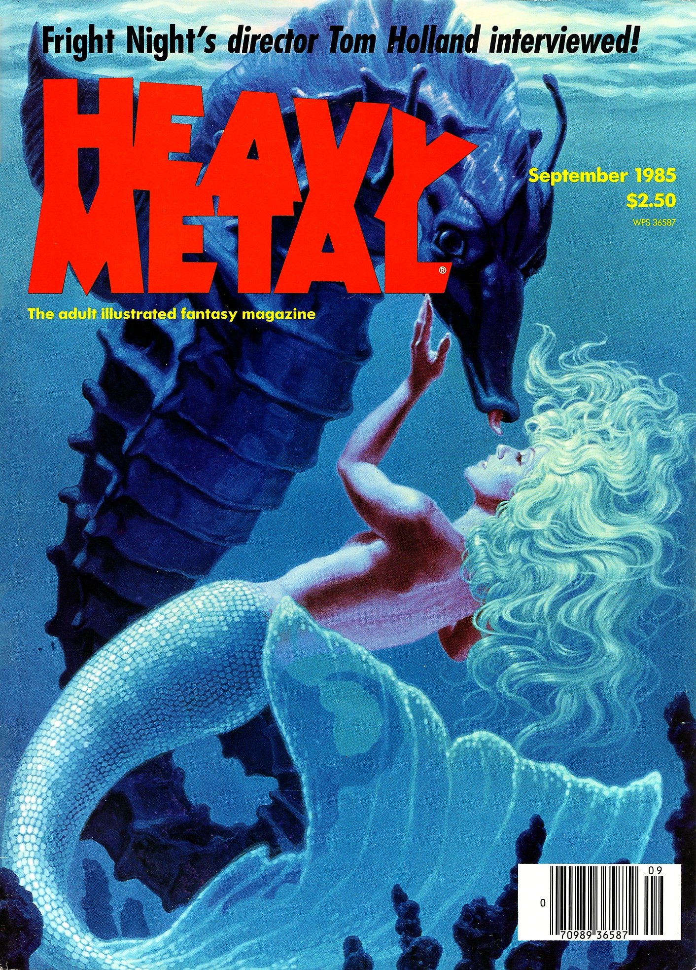 Heavy Metal, September 1985 book cover