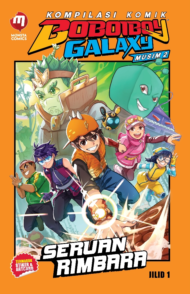 Kompilasi Komik Boboiboy Galaxy Musim 2 Jilid 1: Seruan Rimbara by ...
