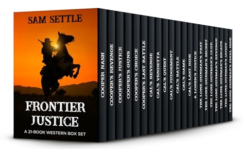 Frontier Justice: A Classic Western 21 Book Box Set