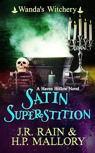 Satin Superstition (Wanda's Witchery, #9) book cover