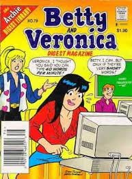 Betty and Veronica Digest Magazine No. 79 book cover