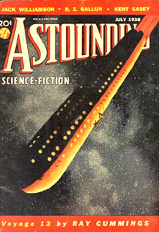 Astounding Science-Fiction, July 1938 book cover