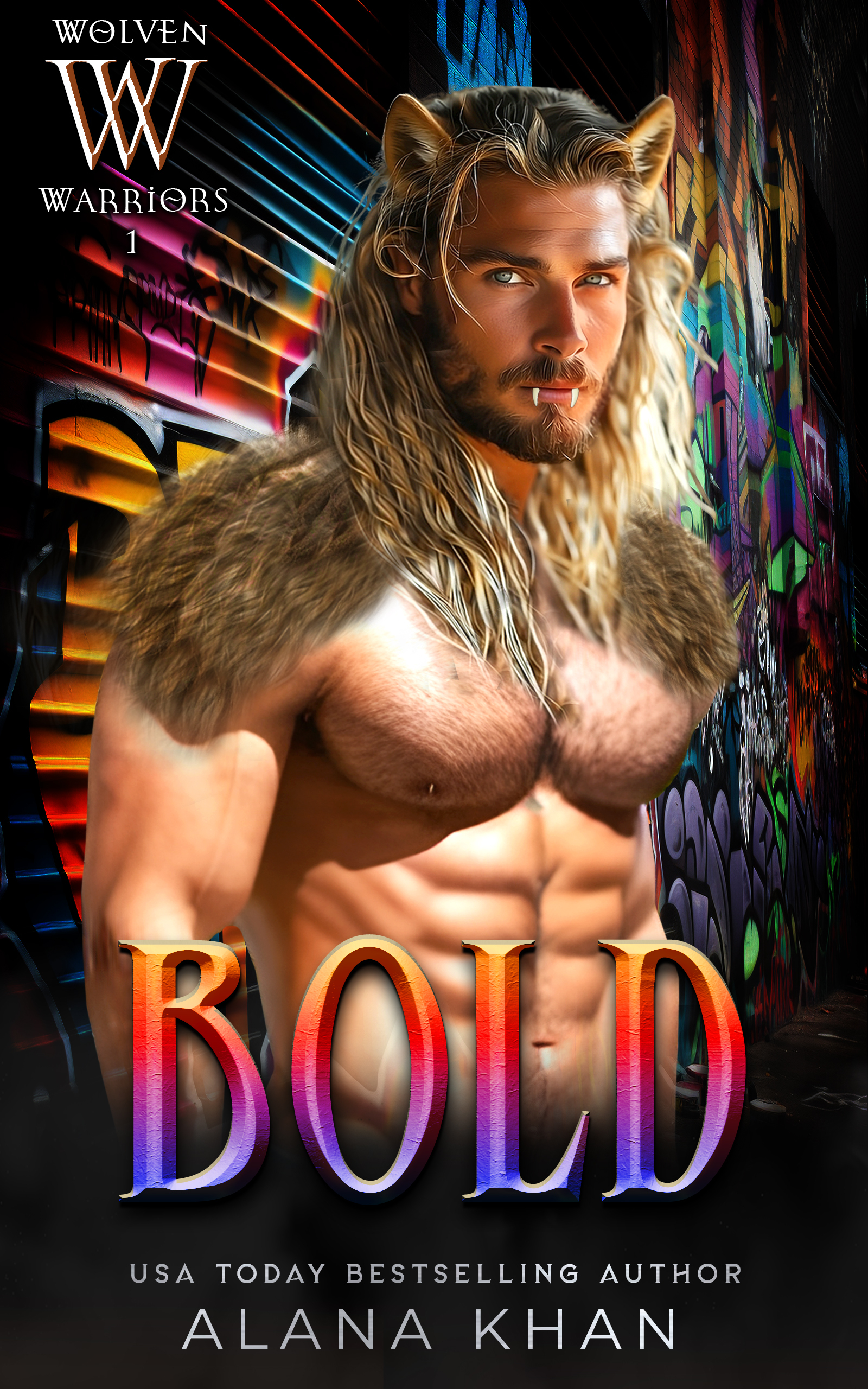 Wolven Warriors book cover 1