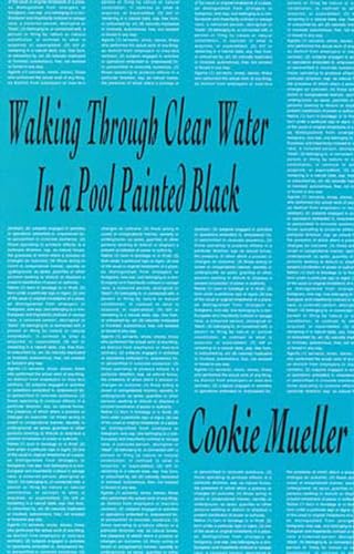 Walking Through Clear Water in a Pool Painted Black