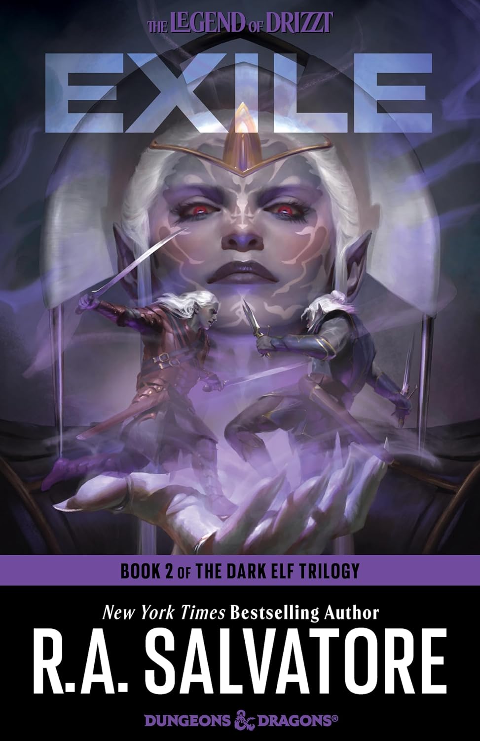 Exile (Forgotten Realms: The Dark Elf Trilogy, #2; Legend of Drizzt, #2)
