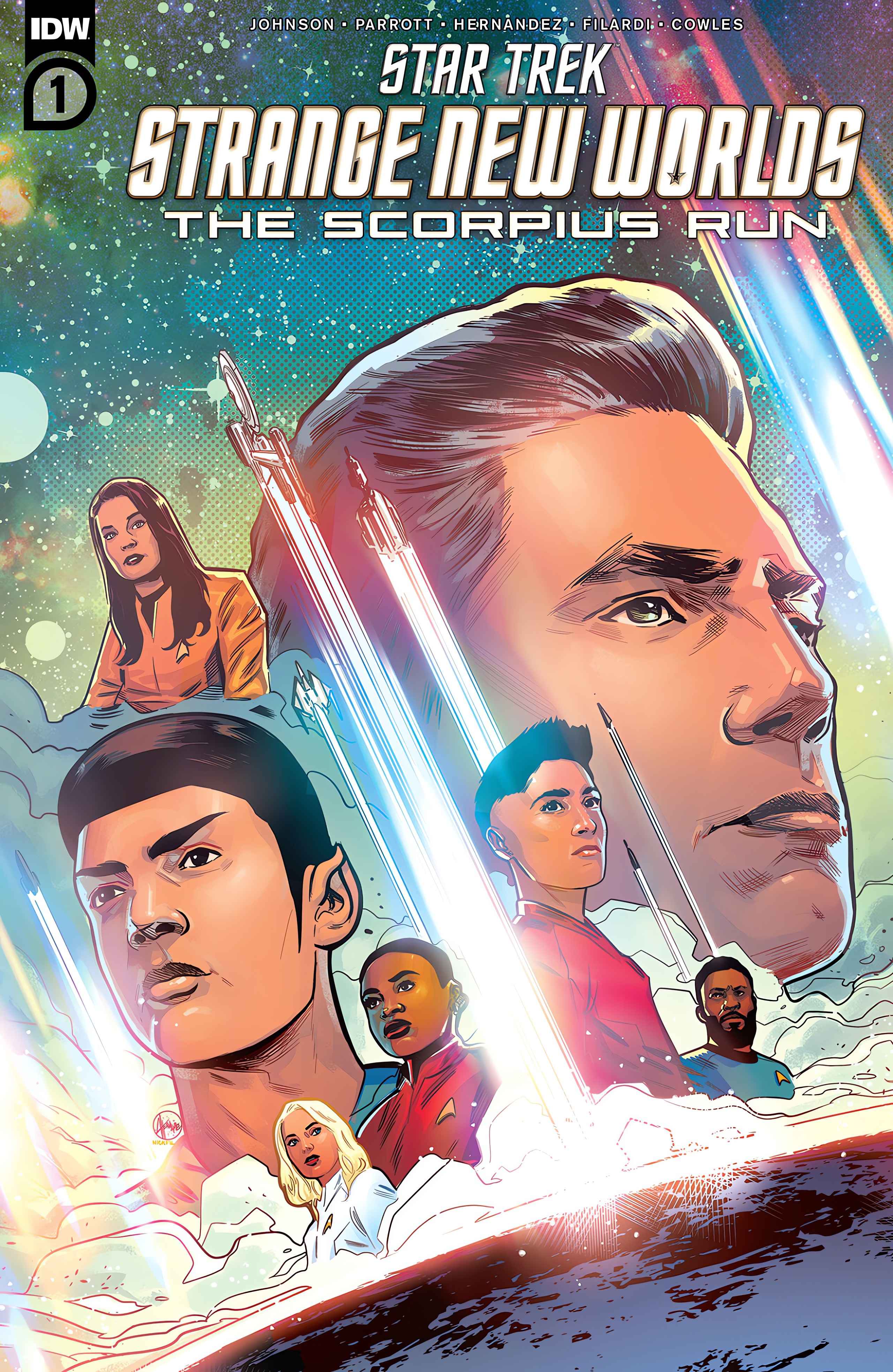 Star Trek: Strange New Worlds - The Scorpius Run book cover 1