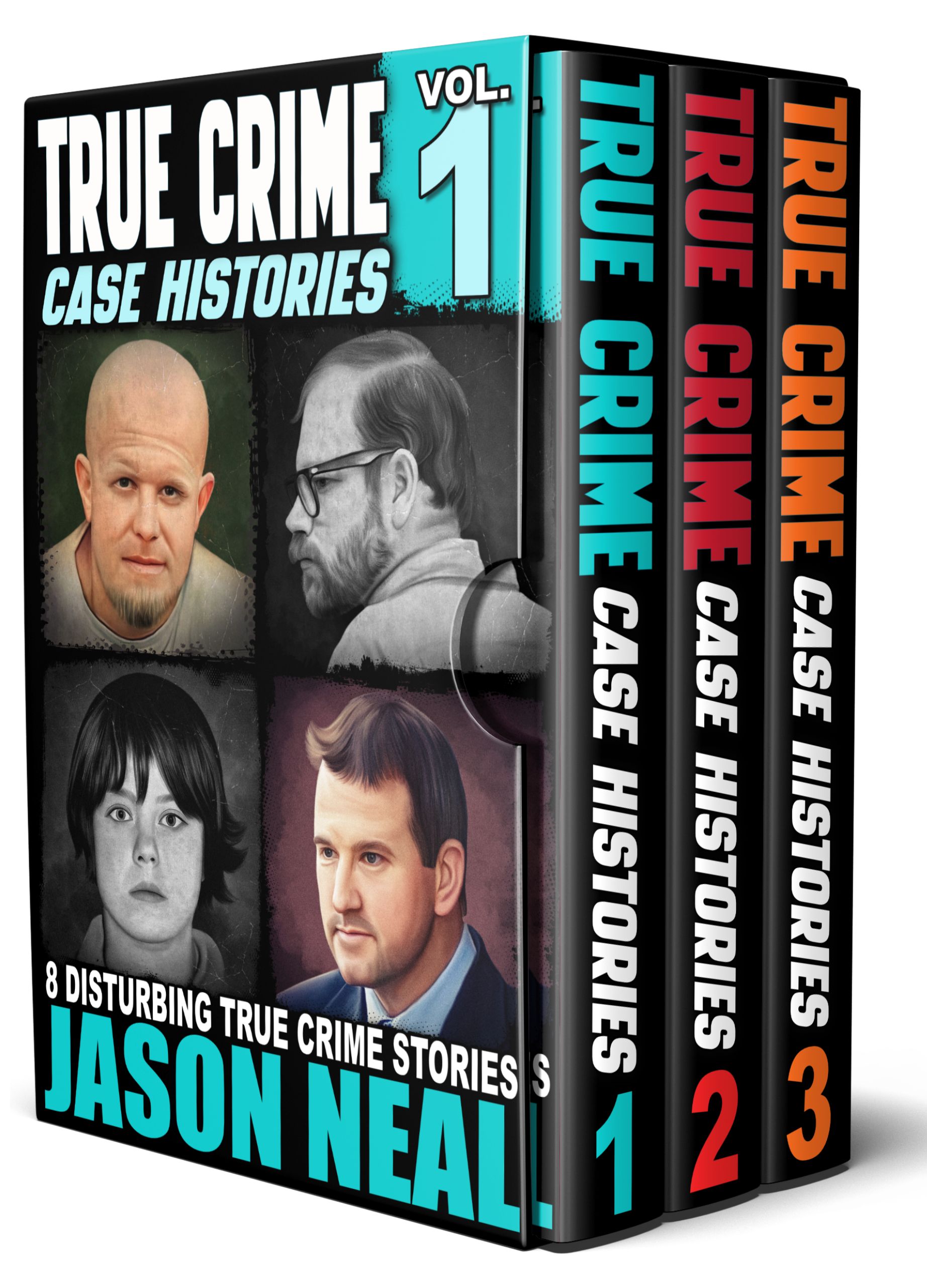 True Crime Case Histories - Books 1, 2, & 3: 32 Disturbing True Crime Stories