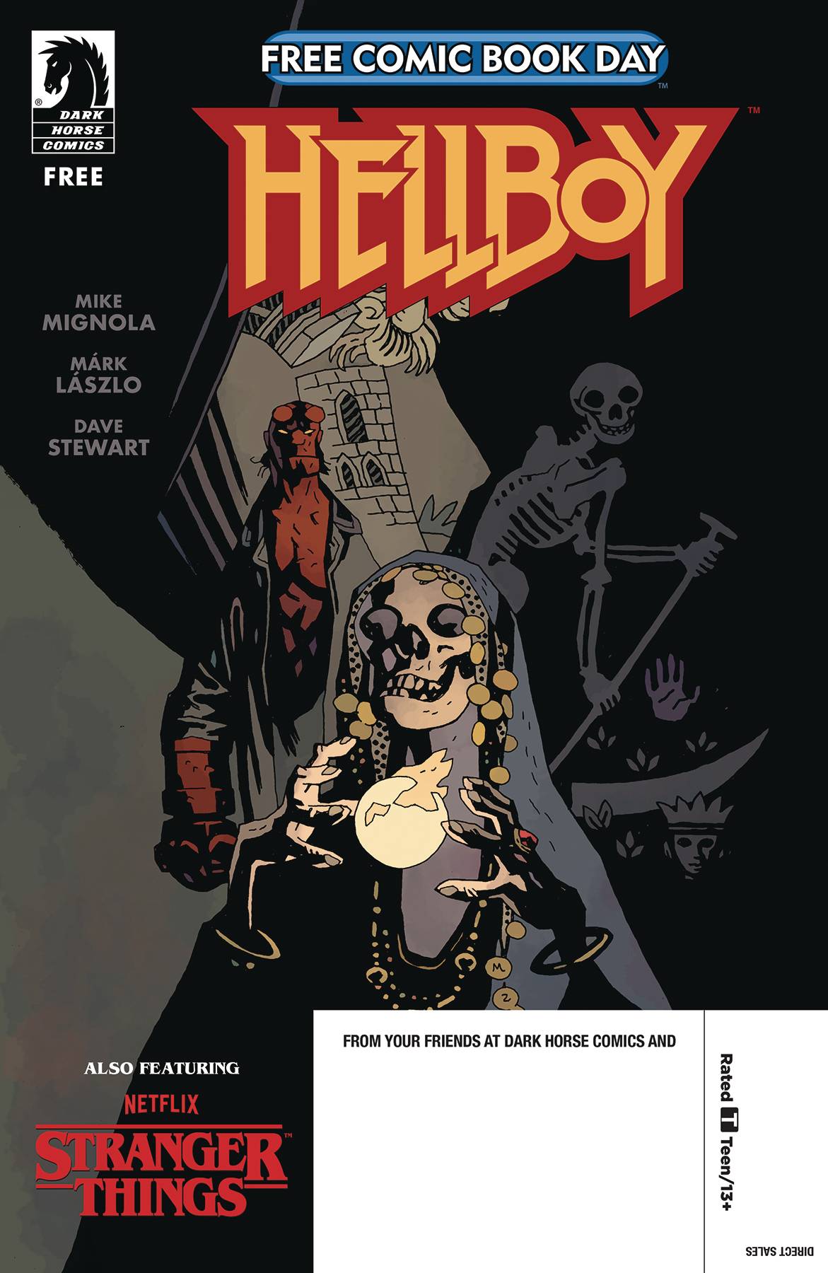 Hellboy: The Fortune Teller / Stranger Things: Deliver Me From Evil