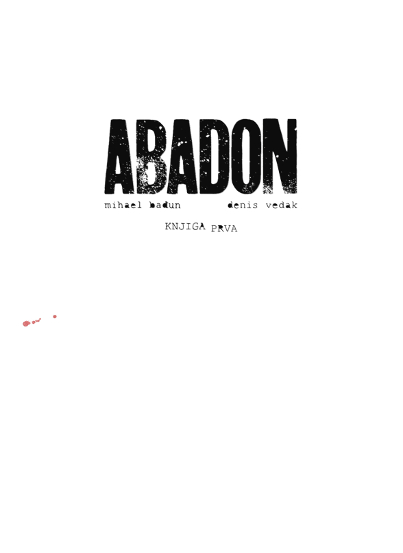 Abadon - knjiga prva