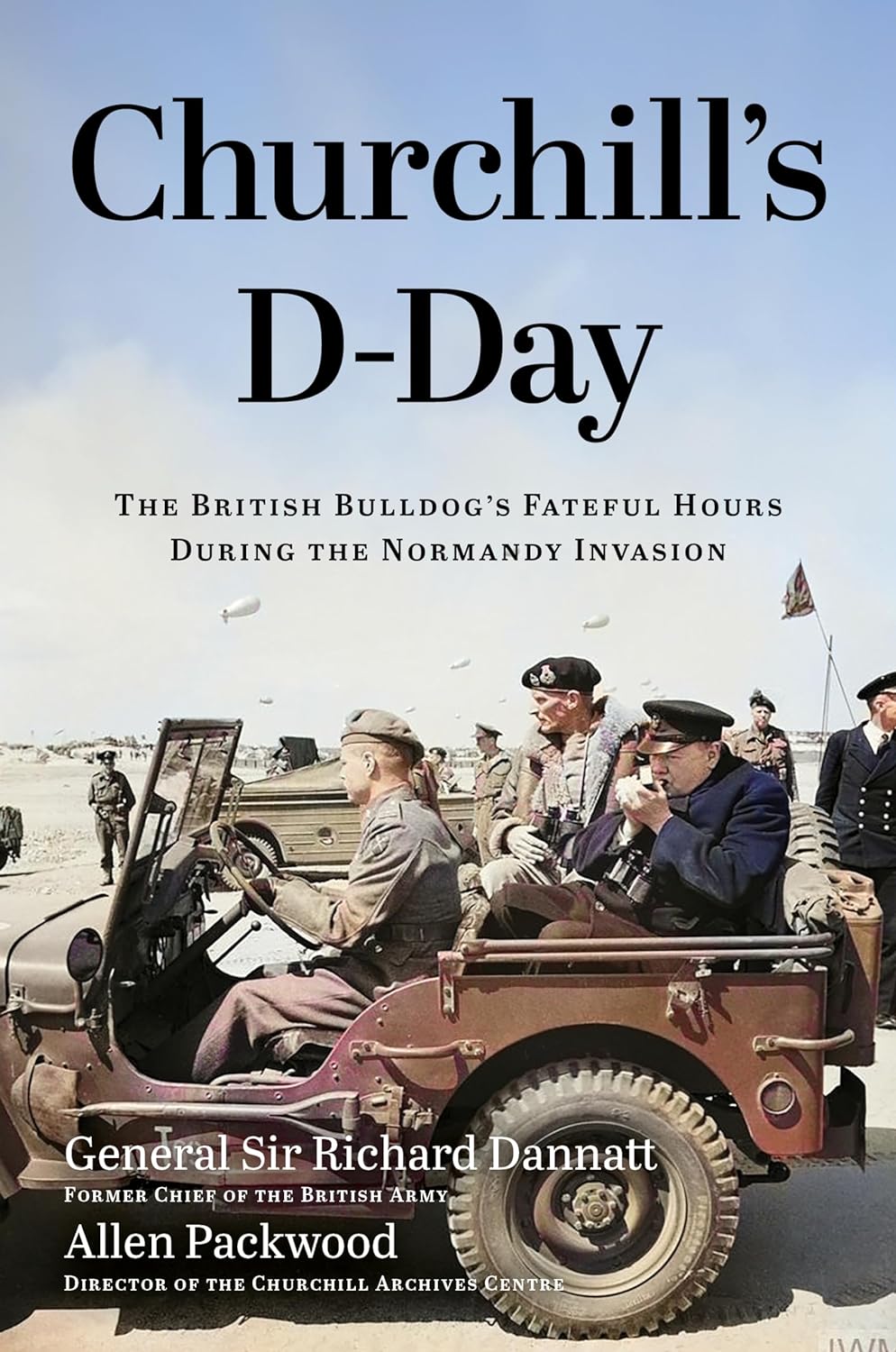 Churchill's D-Day book cover