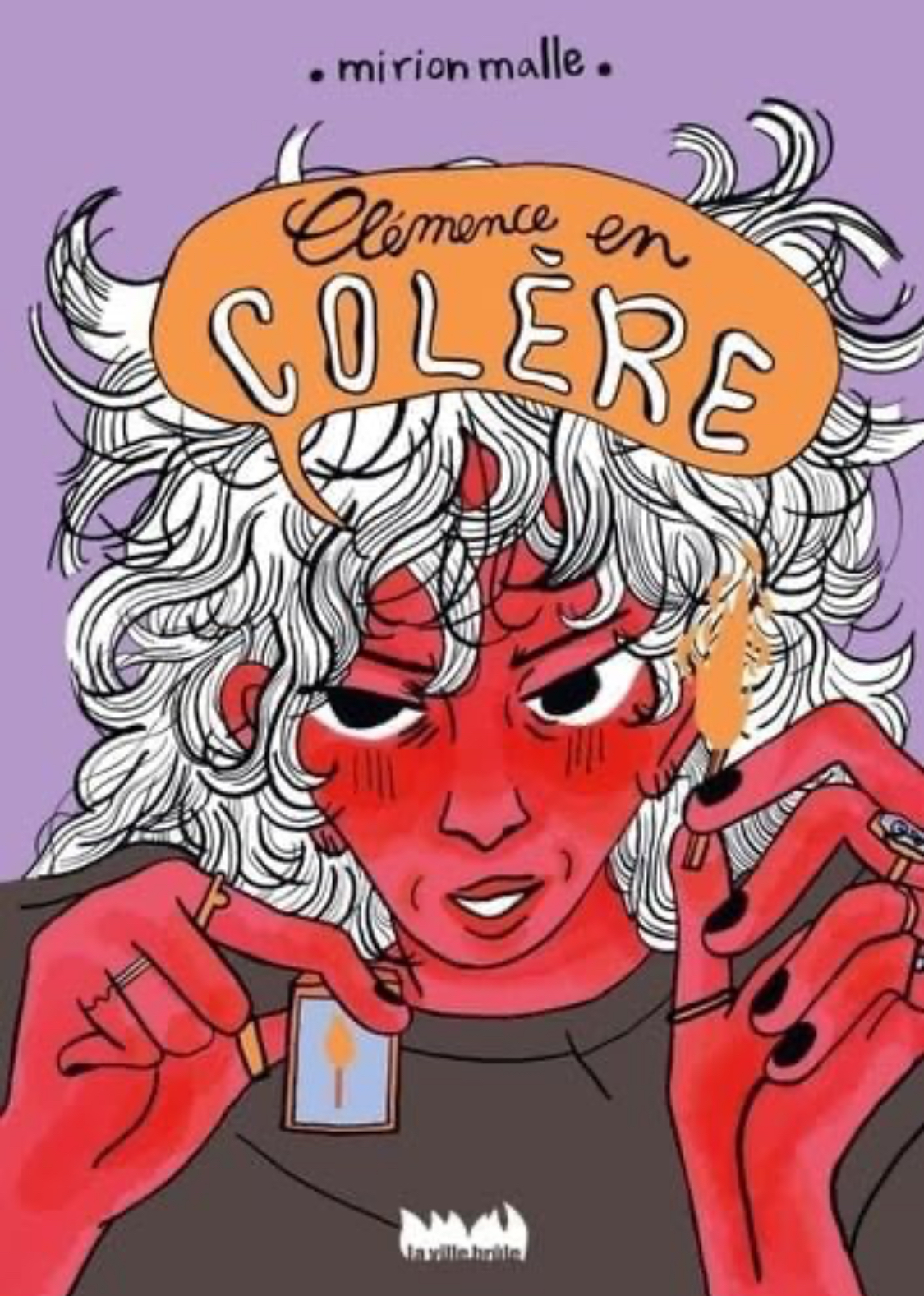 Clémence en colère book cover