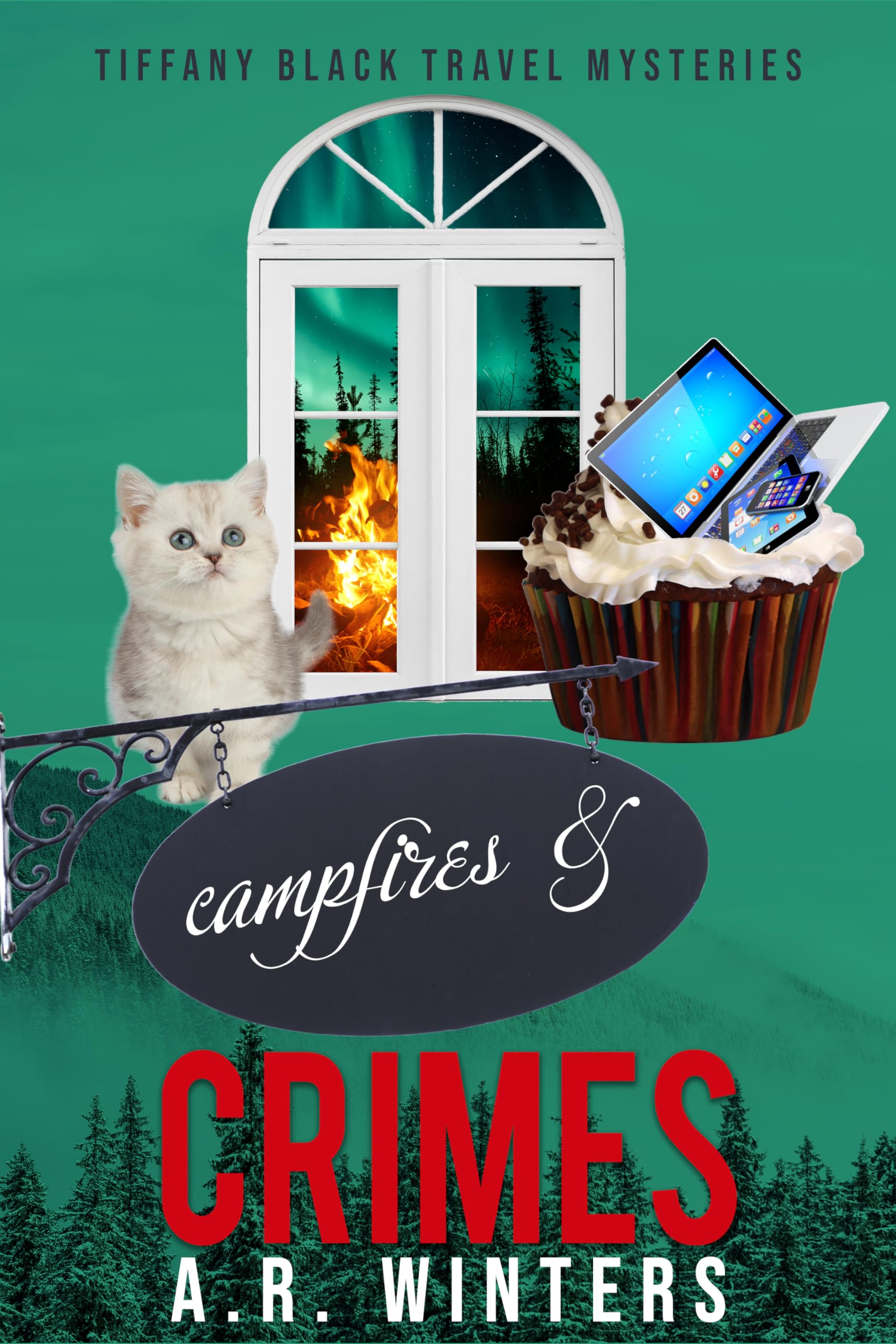 Campfires and Crimes: A Cozy Tiffany Black Travel Mystery