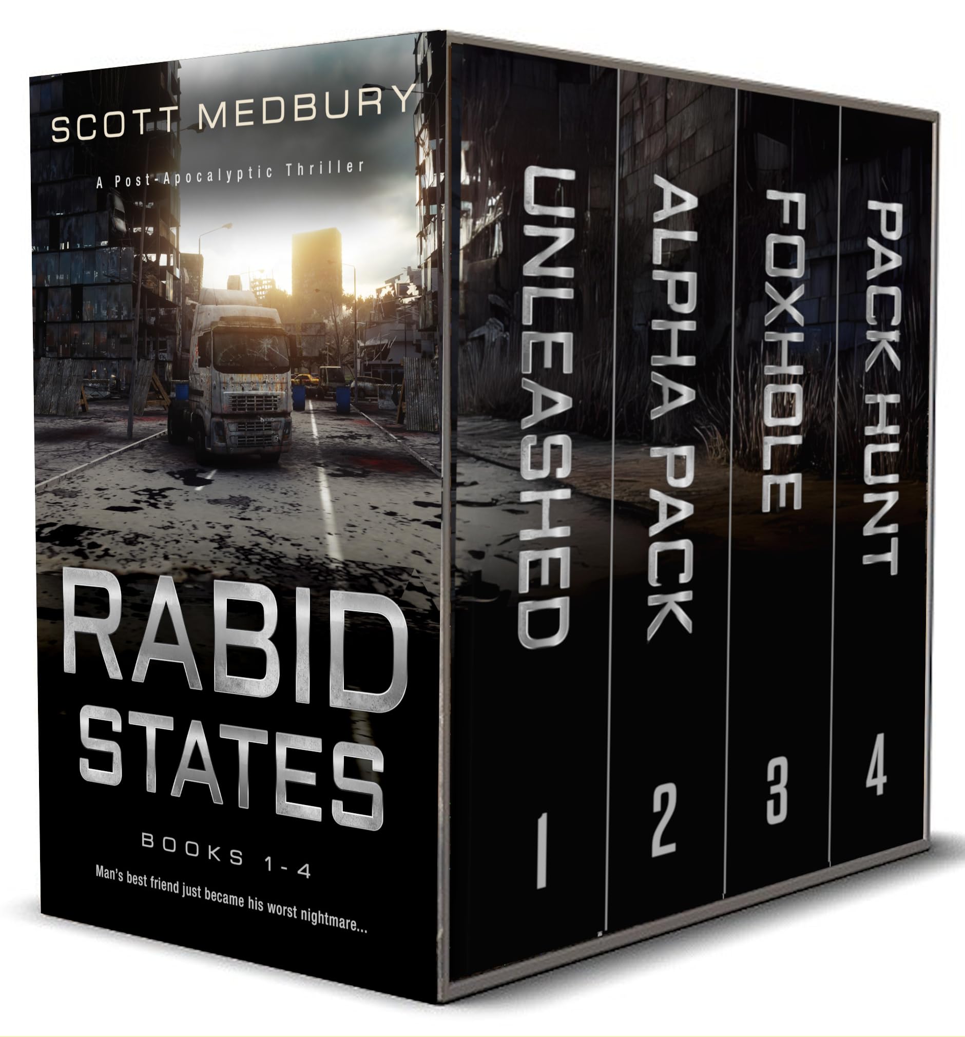 Rabid States: Books 1-4: The Complete Series