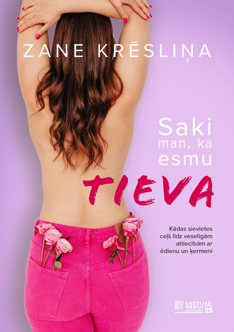"Saki man, ka esmu tieva" book cover