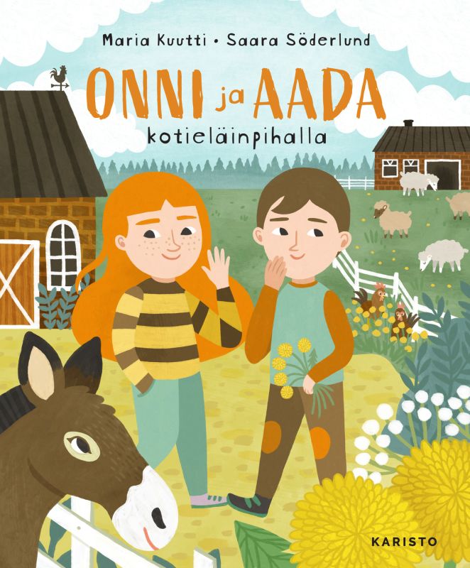 Onni ja Aada kotieläinpihalla