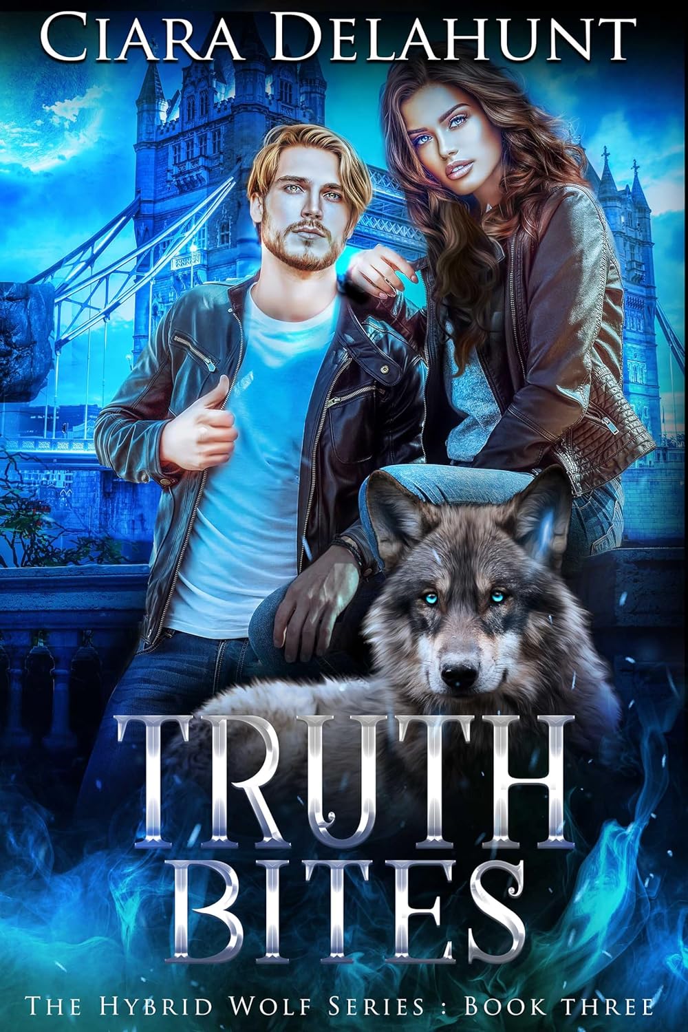 The Hybrid Wolf Series by Ciara Delahunt book cover 3