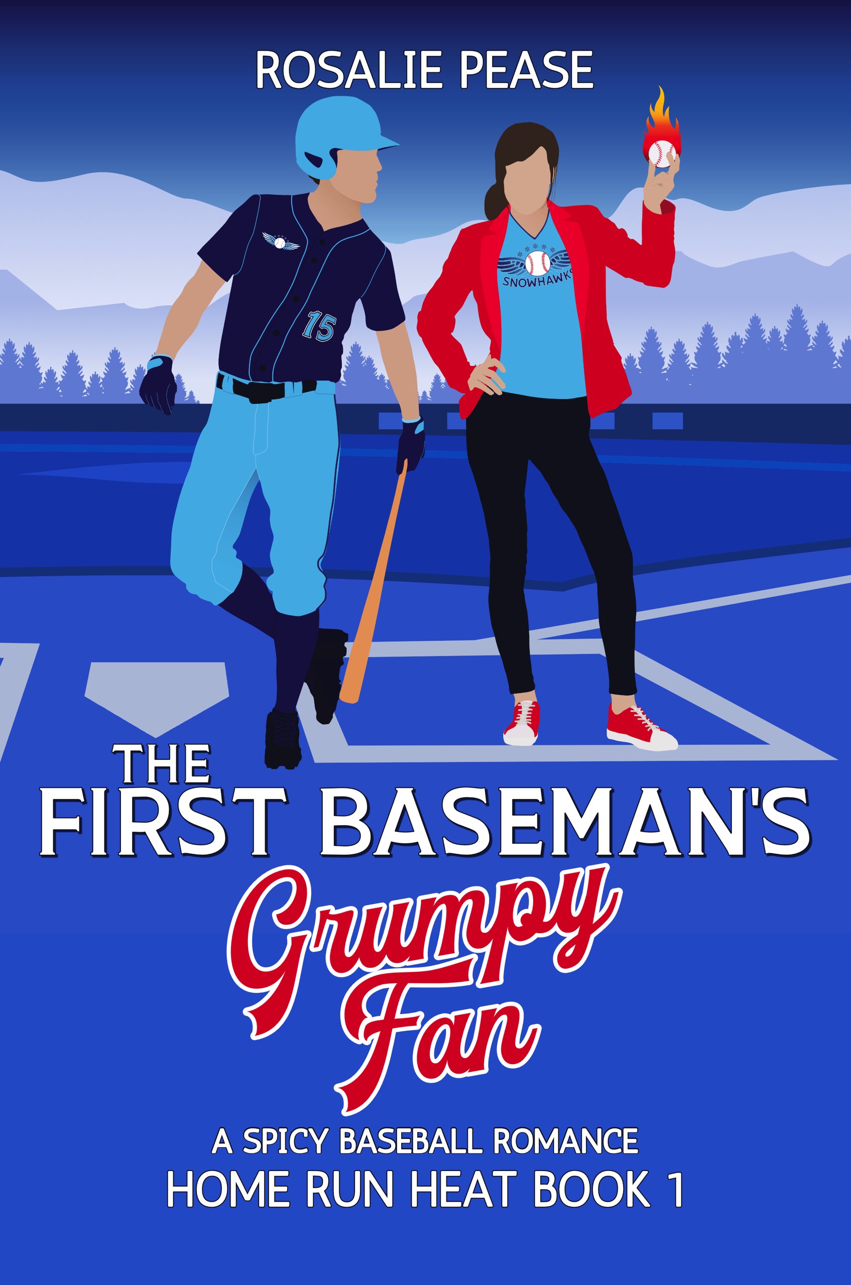 The First Baseman's Grumpy Fan: A Spicy Baseball Romance