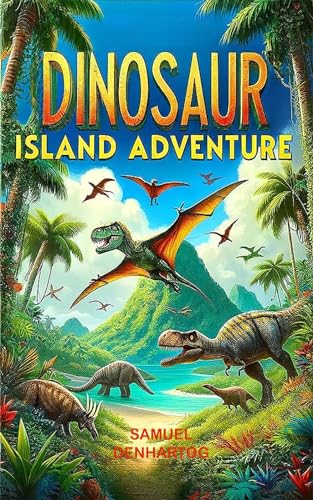 Dinosaur Island Adventure book cover