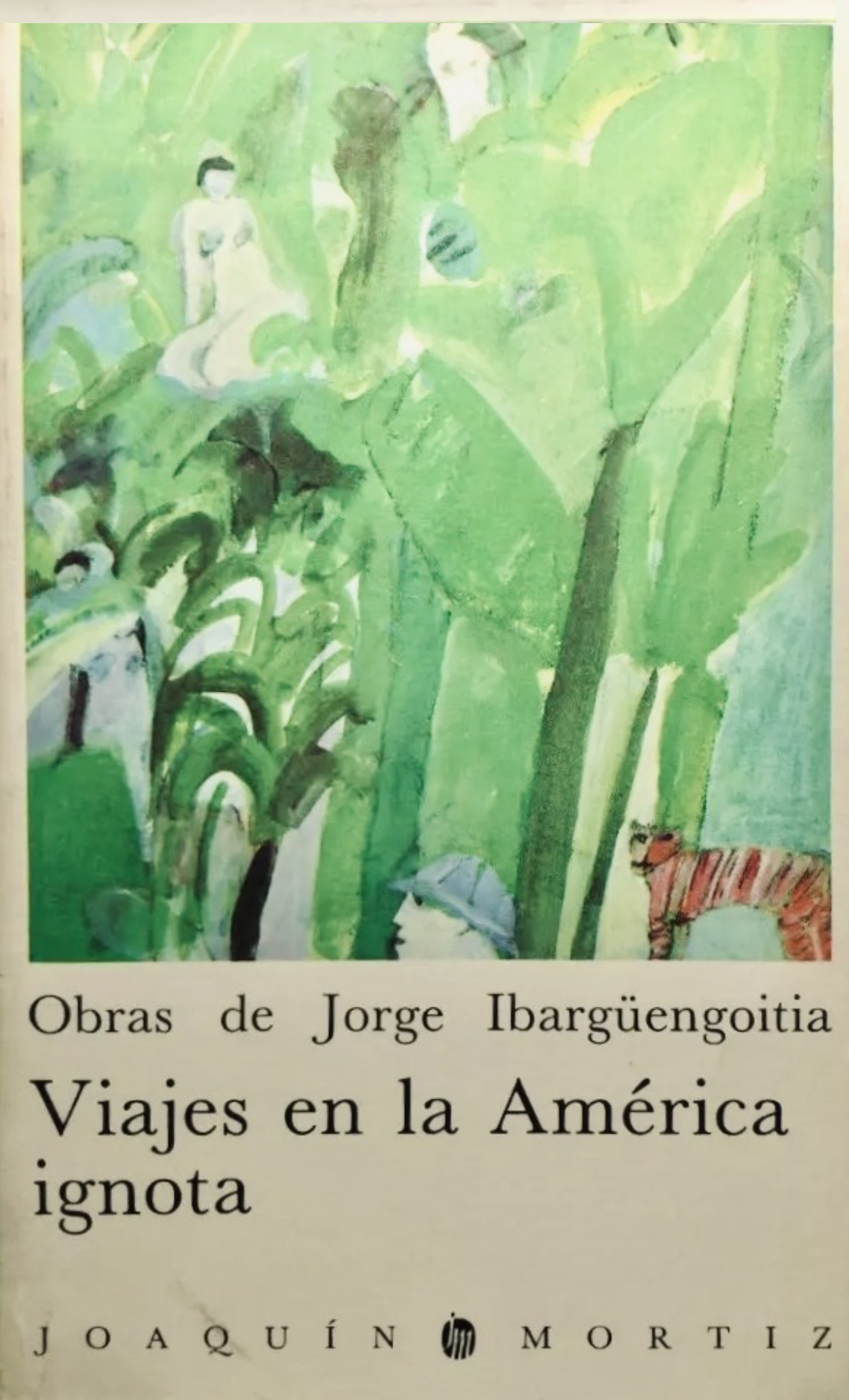 Viajes en la América ignota book cover