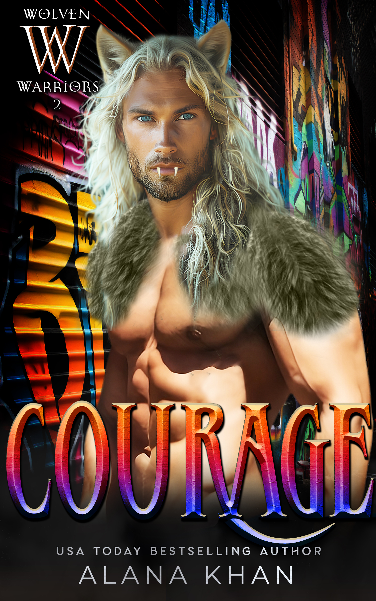 Wolven Warriors book cover 2