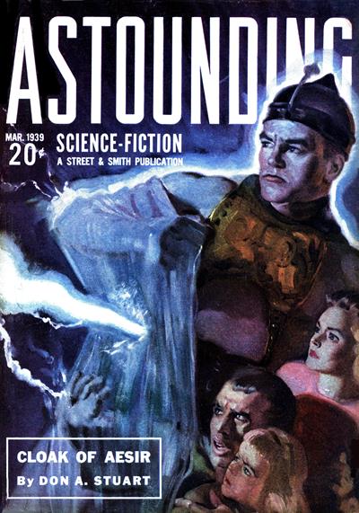 Astounding Science-Fiction, March 1939 book cover