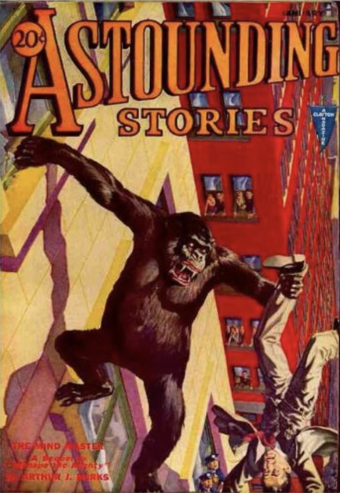 Astounding Stories, January 1932 book cover