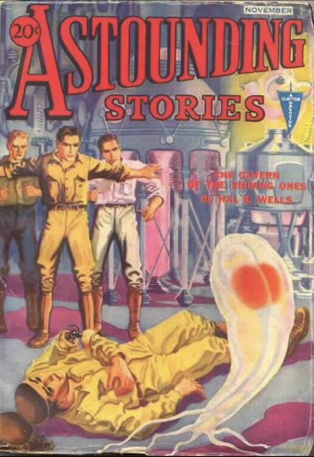 Astounding Stories, November 1932 book cover