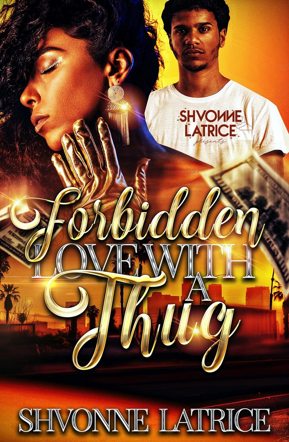 Forbidden Love with a Thug book cover 1
