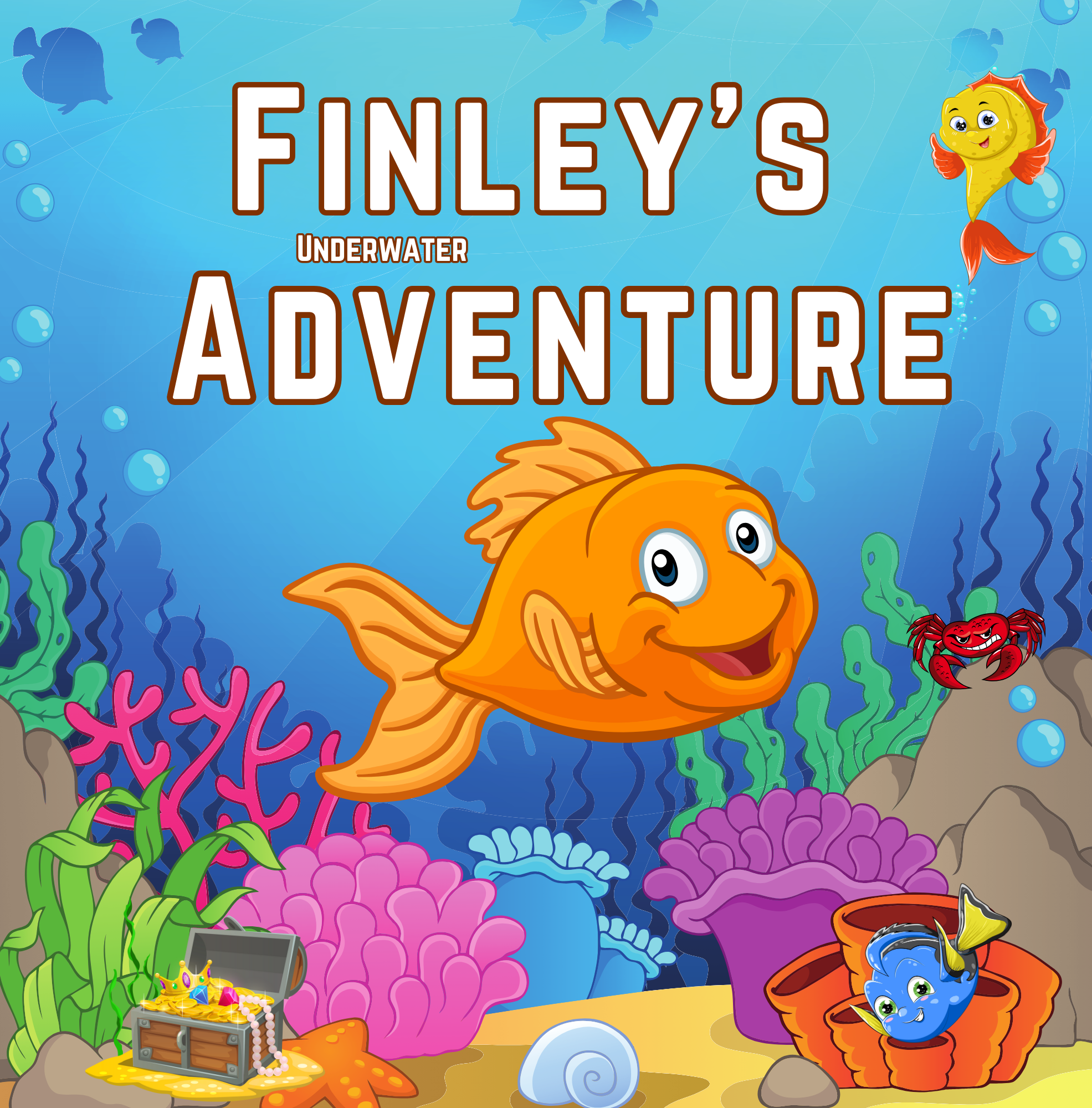 Finley's Underwater Adventure - Children beautiful and funny bed time story about an underwater adventure!