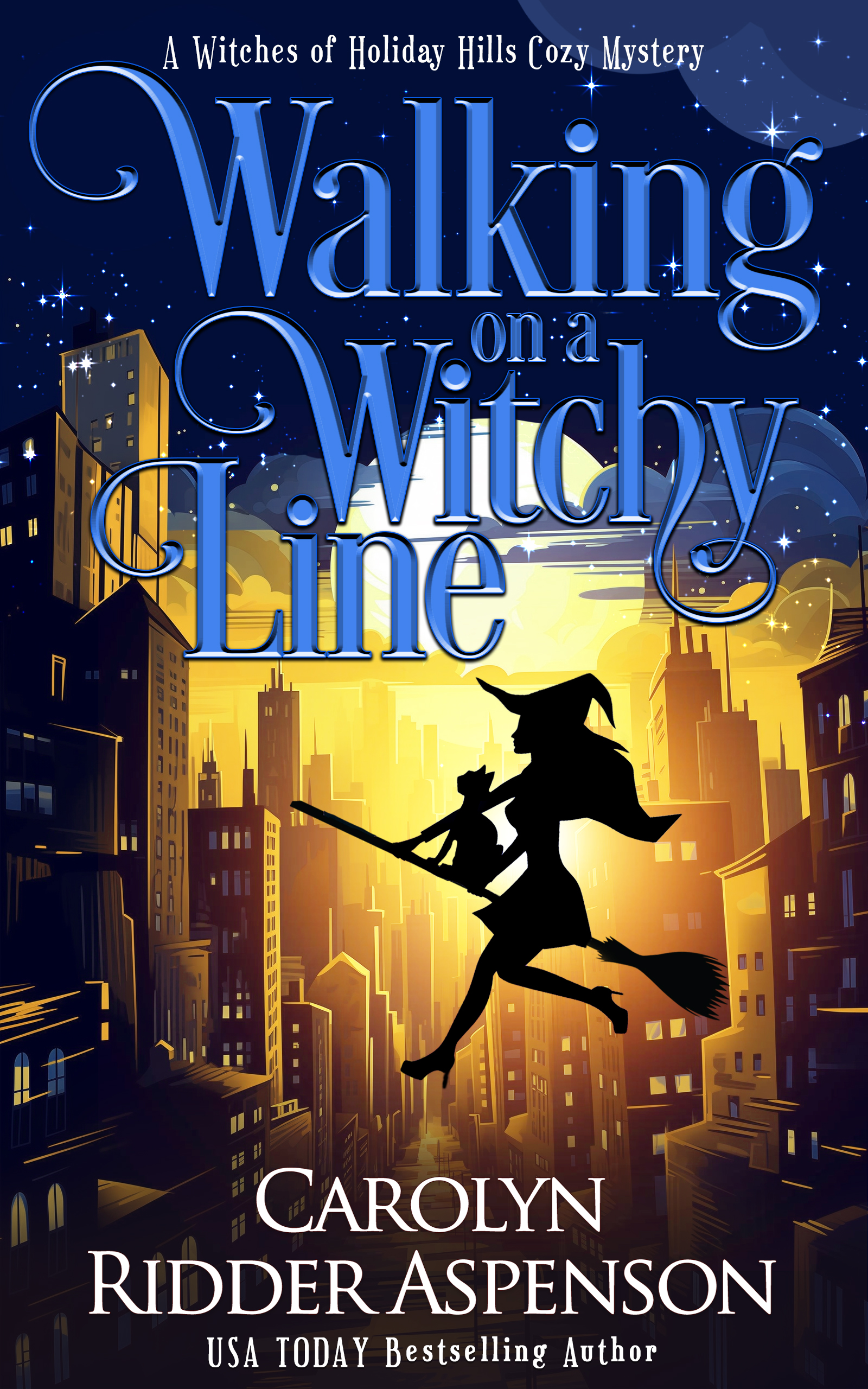 Walking on a Witchy Line book cover