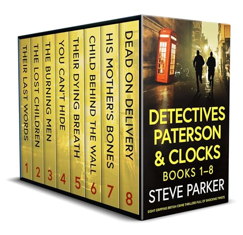 Detectives Paterson & Clocks Books 1–8