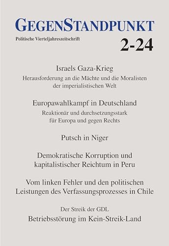 GegenStandpunkt 2-24. Politische Vierteljahreszeitschrift