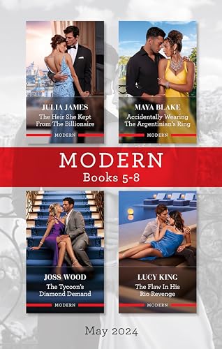 Modern Box Set 5-8 May 2024/The Heir She Kept From The Billionaire/Accidentally Wearing The Argentinian's Ring/The Tycoon's Diamond Demand/The Flaw