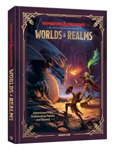 Dungeons & Dragons Worlds & Realms book cover
