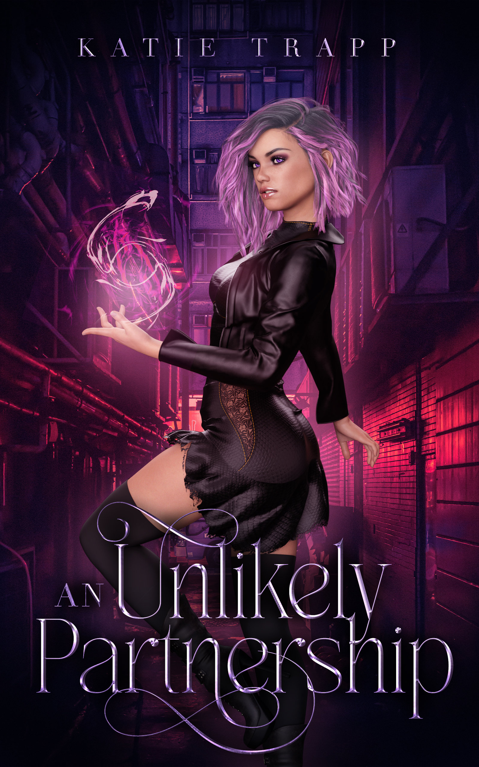 An Unlikely Partnership: A Lesbian Paranormal Mystery