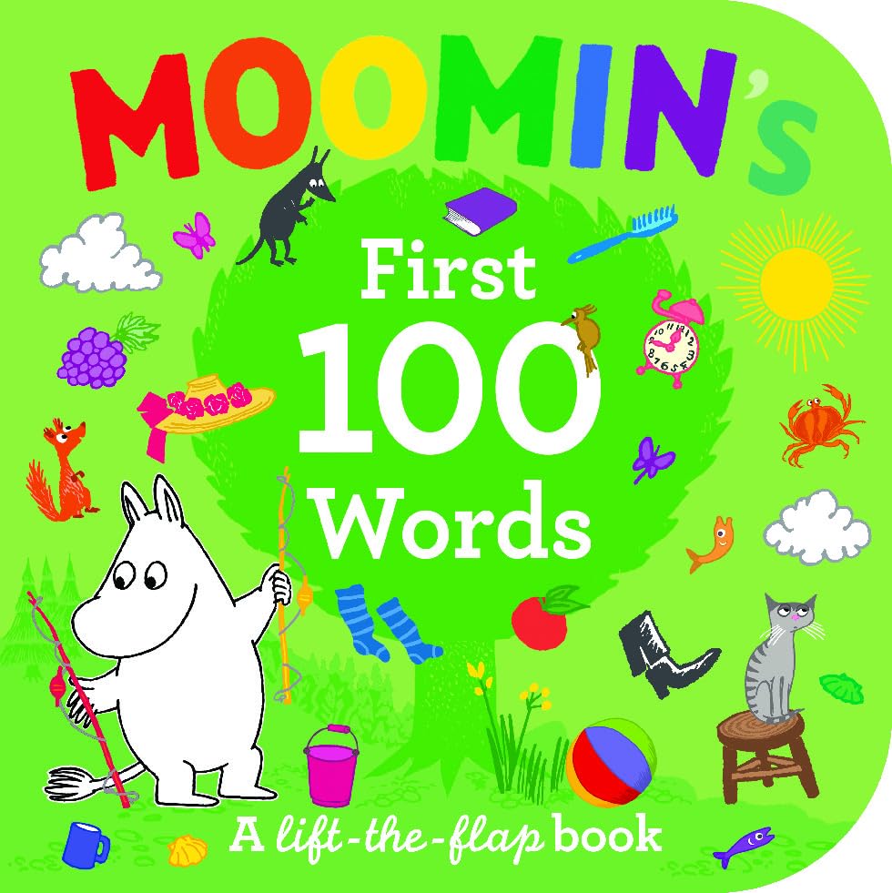 Moomin’s First 100 Words book cover